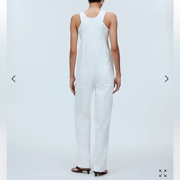 Madewell lighthouse Denim Oversized Carpenter Overalls - Picture 4 of 6